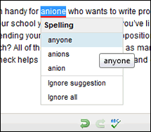 spell check demo