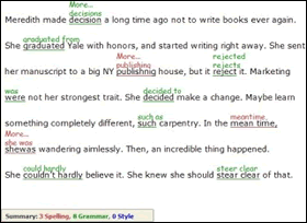 spell checking program screenshot